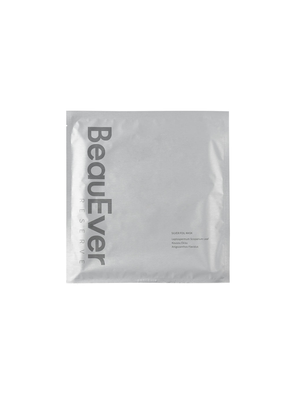 Luminova Silver Foil Mask（Single Sheet）